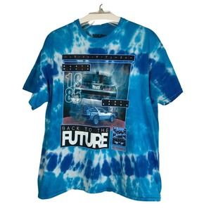 Back To The Future Shirt - Universal Studios - Size XL TieDye Wash